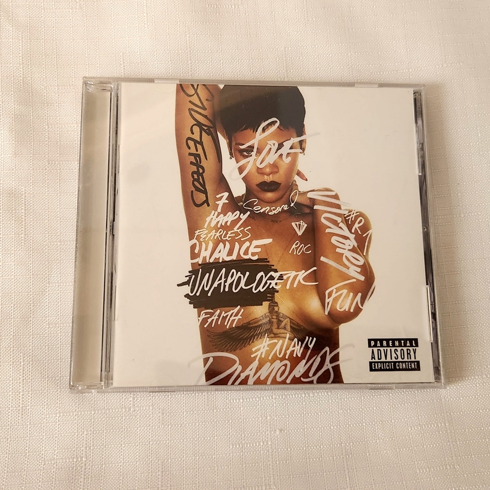 Unapologetic by Rihanna [PA] Explicit (CD, 2012) CIB Complete In case Grammy awa